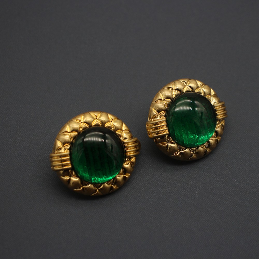 Luxury Gold Plated Jewelry Vintage Earrings