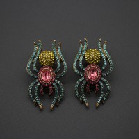Super Cool Spider Vintage Earrings